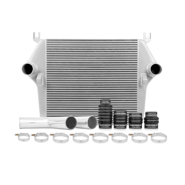 Mishimoto — Mishimoto 03-07 Dodge 5.9L Cummins Intercooler Kit w/ Pipes (Silver) - view 16